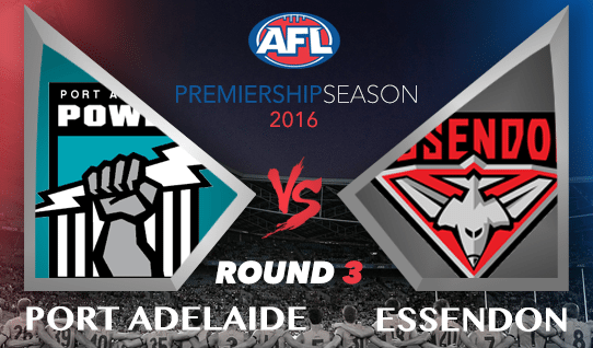 AFL Round 3 Bombers vs Power