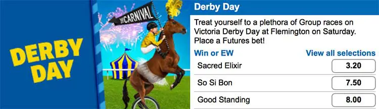 Sportsbet.com.au Derby Day 2016