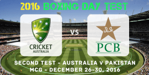 Australia vs. Pakistan Second Test