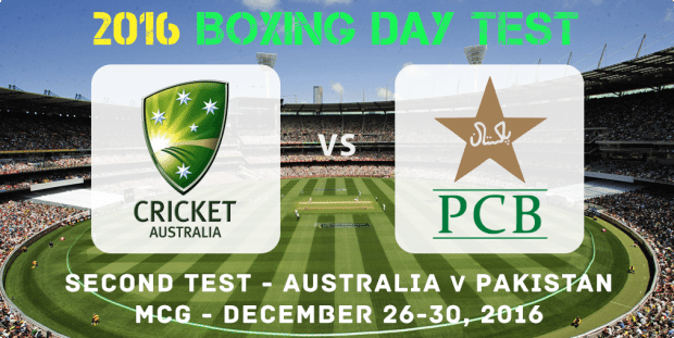 Australia vs. Pakistan Second Test