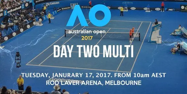 Australian Open Day 2 multi