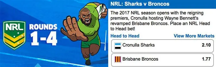 Sportsbet NRL bonus Sportsbet NRL bonus