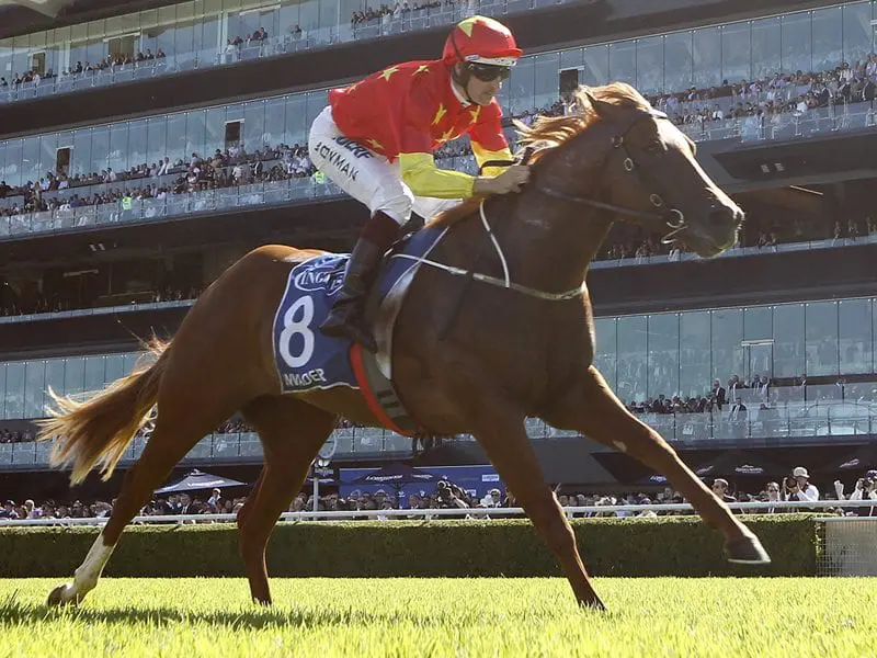 Invader ridden by Hugh Bowman