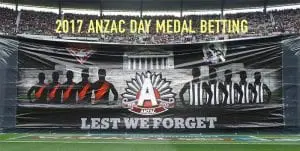 AFL ANZAC Day 2017 Essendon vs. Collingwood
