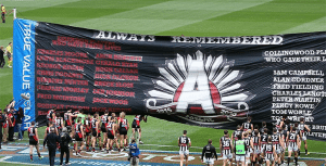 anzac feature Collingwood Essendon ANZAC Day