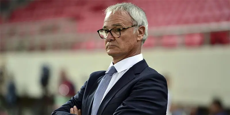 Former Leicester City manager Claudio Ranieri