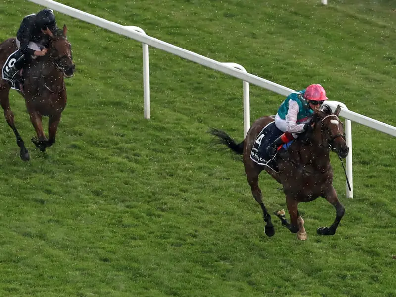 Enable ridden by jockey Frankie Dettori