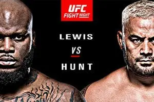 UFC Hunt vs Lewis
