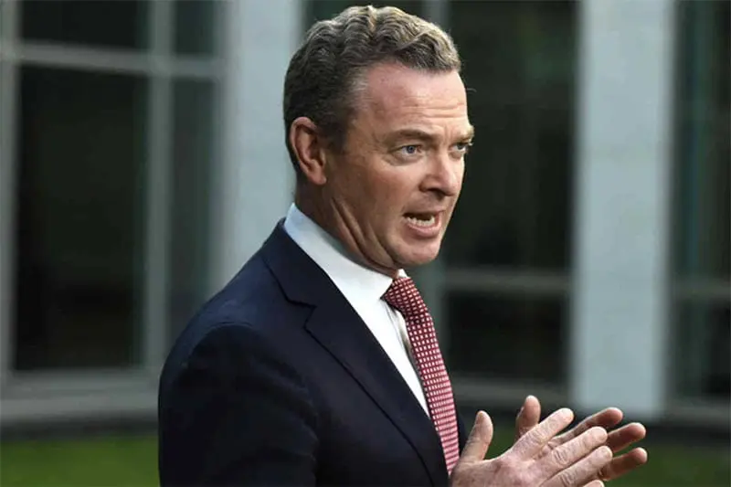 Federal minister Christopher Pyne