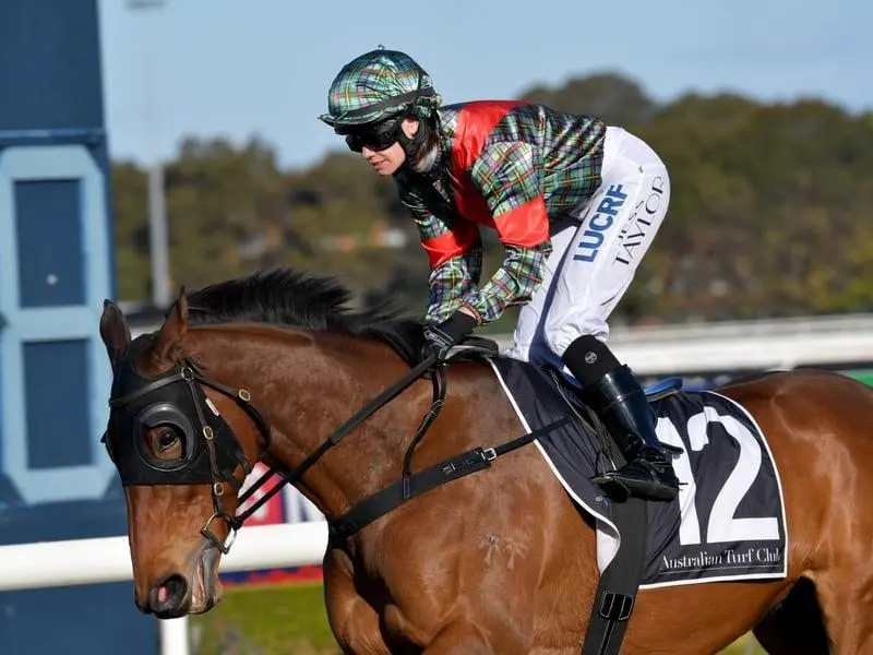 Jess Taylor on Slightly Sweet at the ATC Winter Stakes