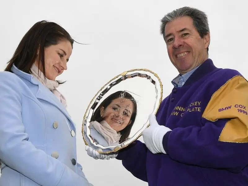 Michelle Payne and Greg Childs