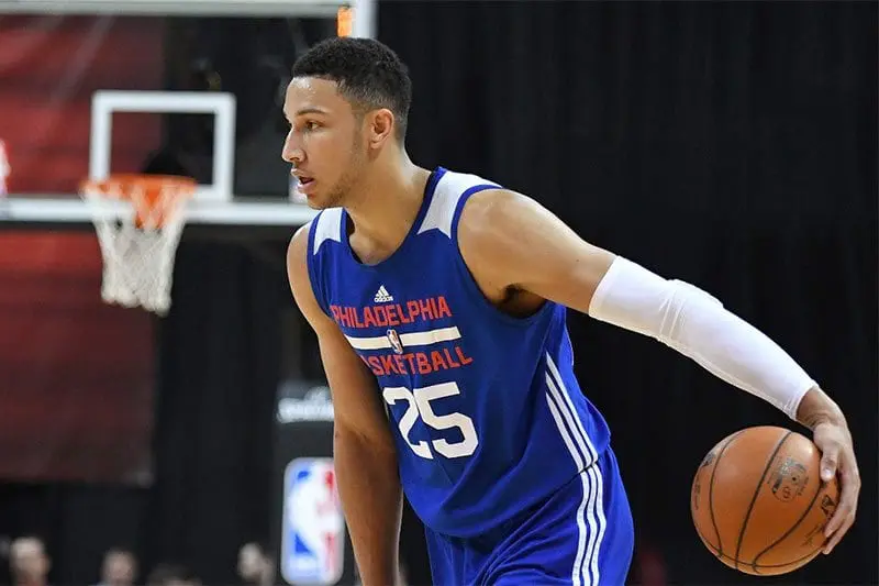 Philadelphia 76ers NBA star Ben Simmons