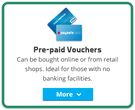 prepaid cards vouchers online deposit