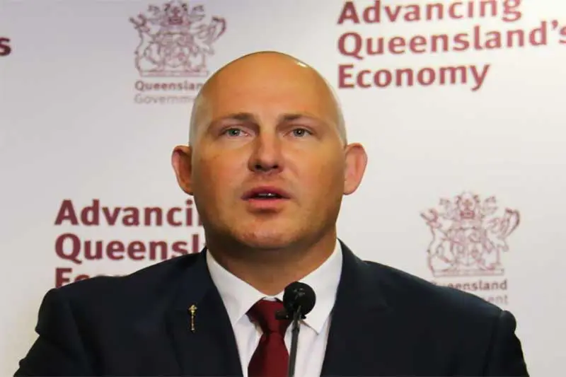 QLD Treasurer Curtis Pitts