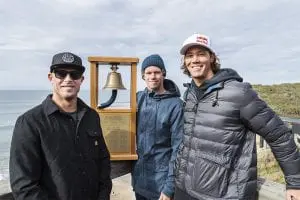 Fanning, FLorence, Smith betting Bells Beach