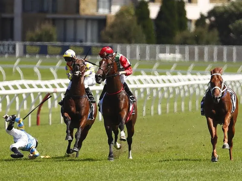 Hugh Bowman will undergo further tests after suffering concussion in a fall at Randwick. hugh bowman