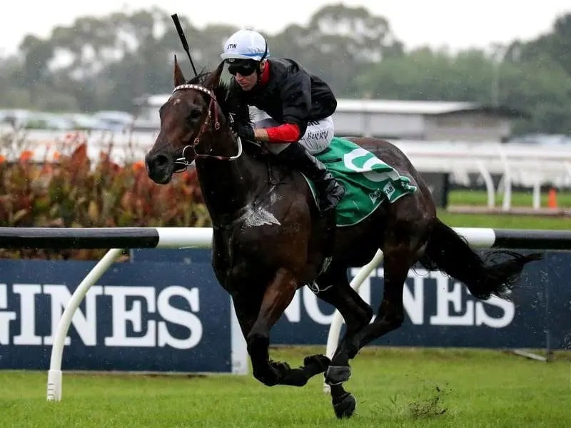 Jockey Tommy Berry riding Quilista