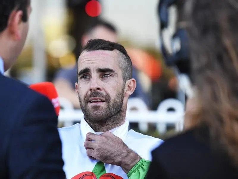 Jockey Rhys McLeod had ridden winners at Stony Creek and Sandown within the space of a few hours. Jockey Rhys McLeod