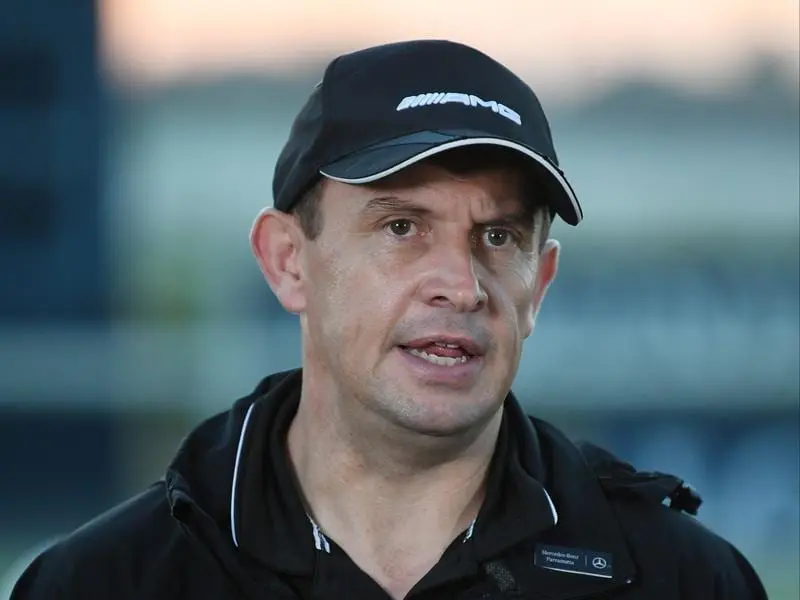 Trainer Chris Waller will unveil Japanese import Satono Rasen in the All Aged Stakes. satono rasen