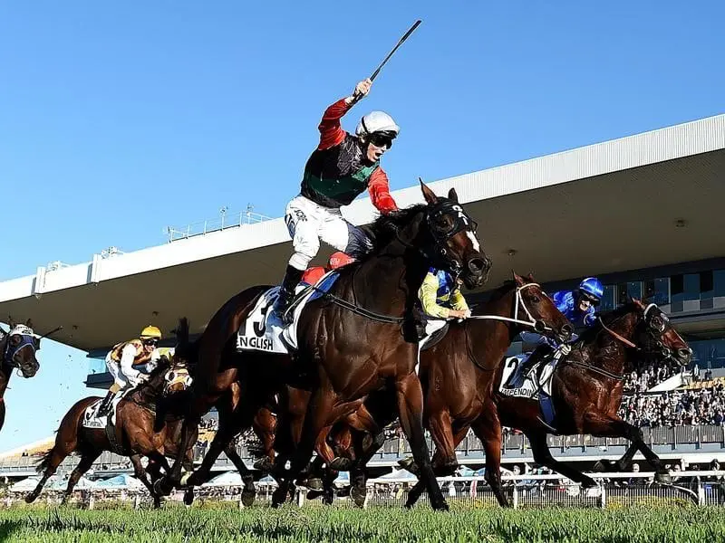 English wins the Doomben 10,000.