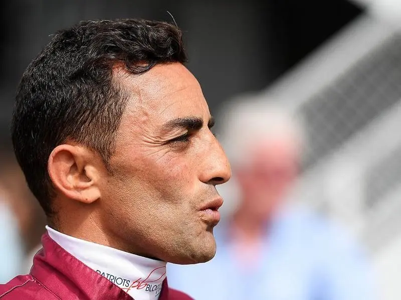 Jockey Bobby El-Issa will try to get Ruettiger back in the winner's stall in the Gold Coast Cup. bobby el-issa