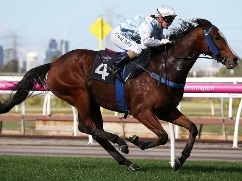 Kate Walters rides Choysa to win race 2 at Flemington