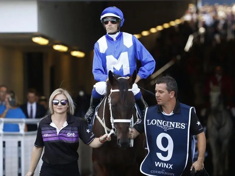 Jockey Hugh Bowman is looking forward to being reunited with Winx as she prepares to return to work. hugh bowman