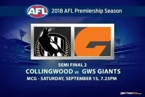 Pies v Giants semi final