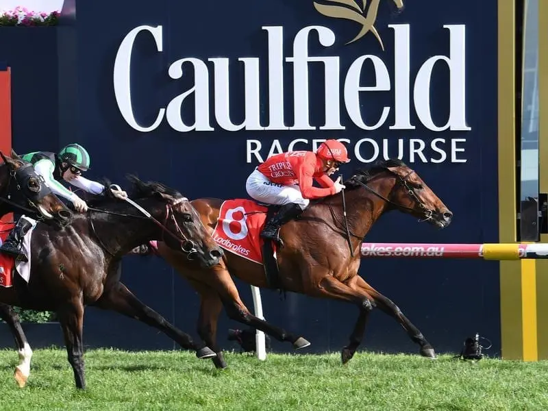Brave Song has continued a winning run for trainers Peter and Paul Snowden at Caulfield. Brave Song wins at Caulfield.