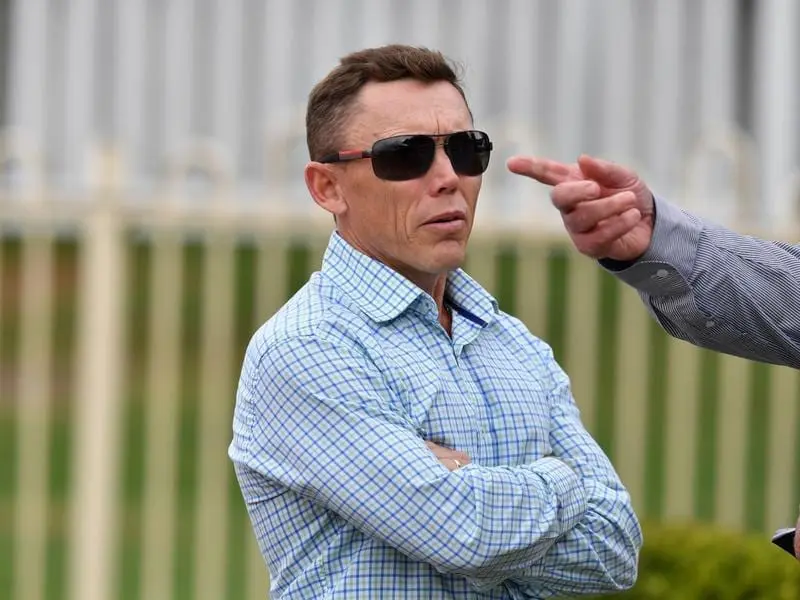 Trainer Chris Munce is hoping Nikitas can post a sentimental win for his stable at Doomben. Chris Munce.