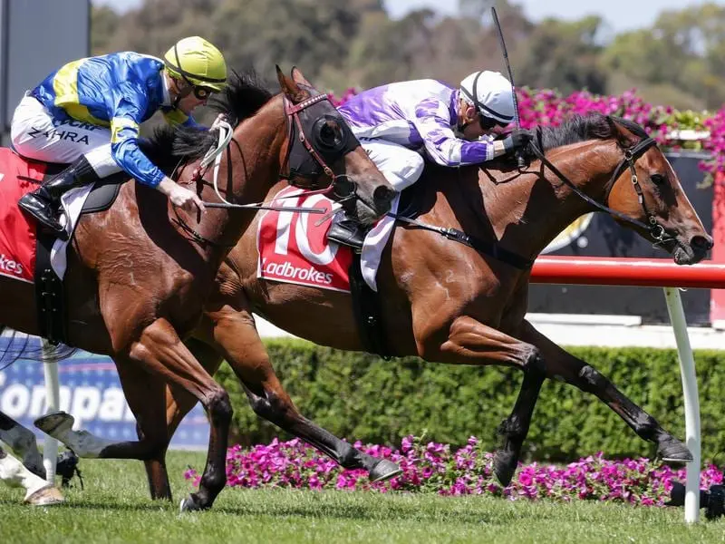 Kerrin McEvoy rides Cool Passion to win race 5 at Sandown