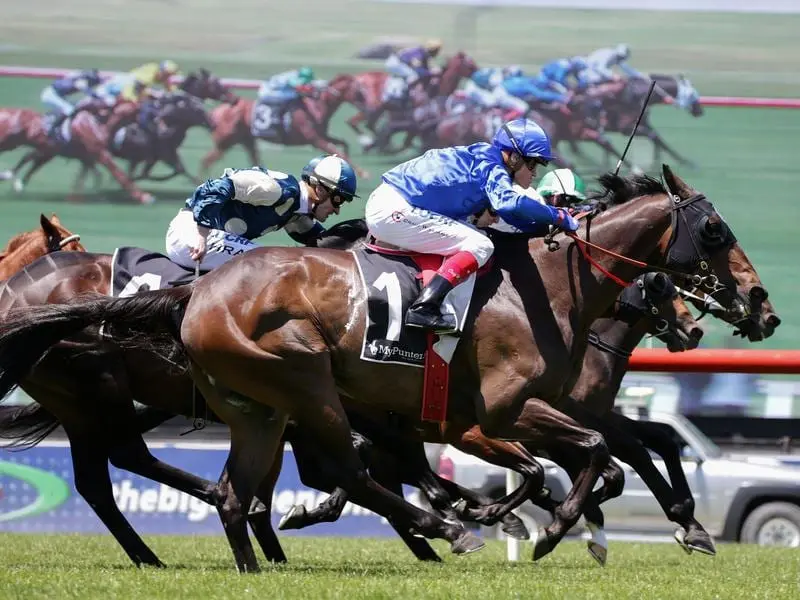 Craig Williams rides Tally to win race 4 at Sandown