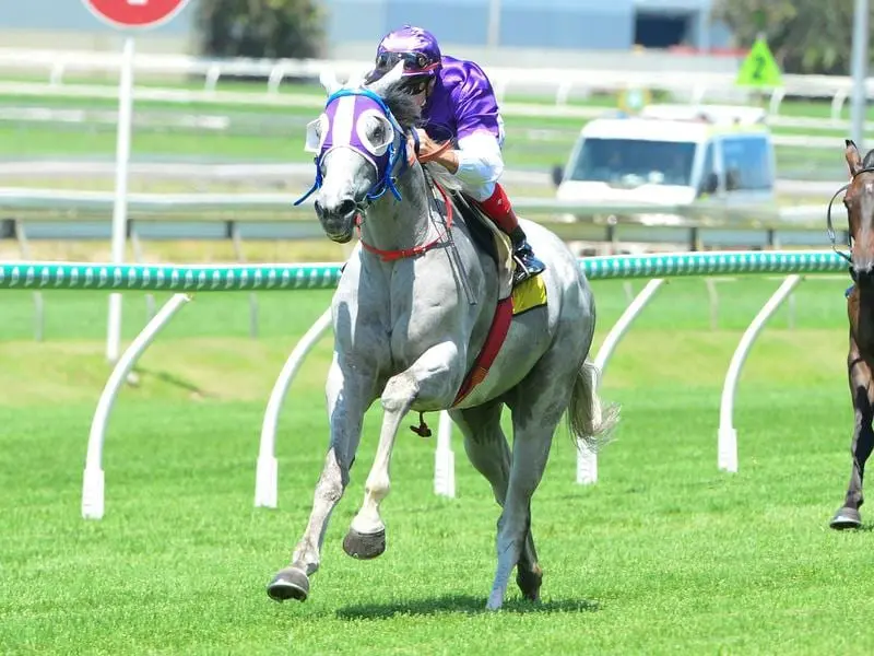 The Candy Man has overcome a life-threatening injury to win at Doomben for trainer Barry Baldwin. The Candy Man