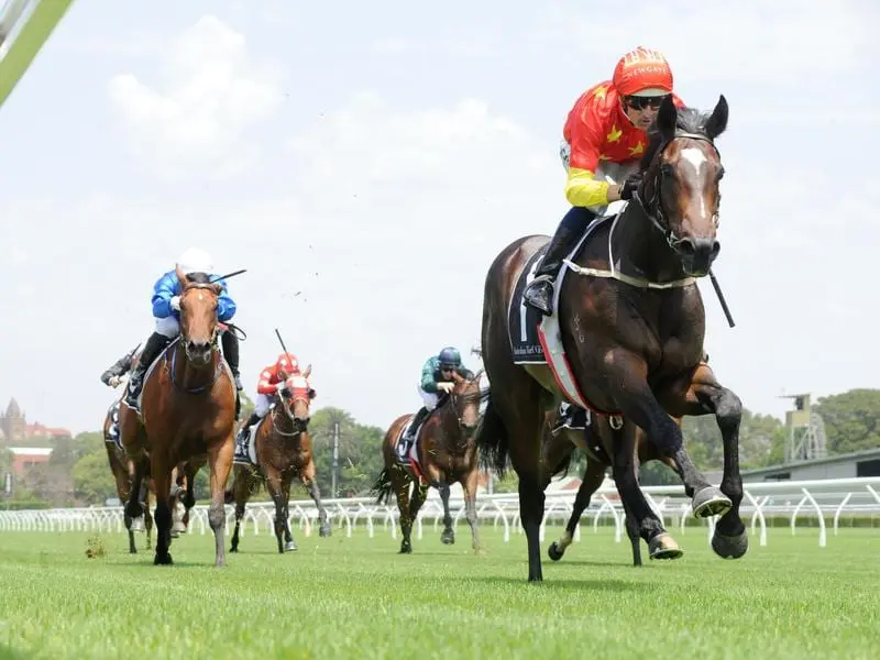 Hightail wins at Randwick.