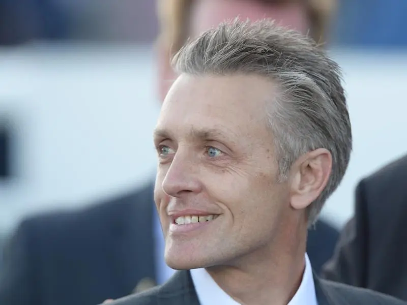 Trainer Mark Newnham is hoping a truly run race will help Burning Passion ino the Carrington Stakes. mark newnham