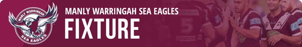 Manly Sea Eagles 2025 NRL Draw