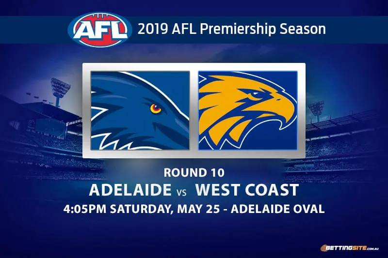 2019 AFL Crows vs Eagles betting
