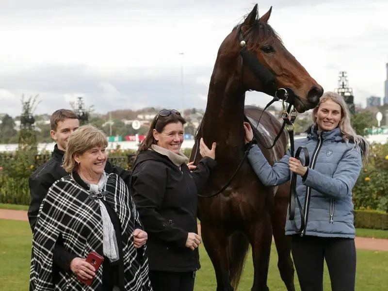 Trainers Lyn Tolson and Leonie Proctor