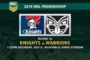 Knights vs Warriors NRL 2019 betting tips