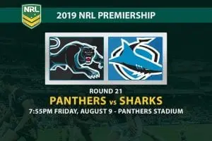 Panthers vs Sharks NRL Round 21 betting tips