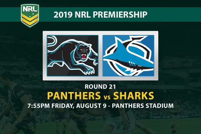 Panthers vs Sharks NRL Round 21 betting tips