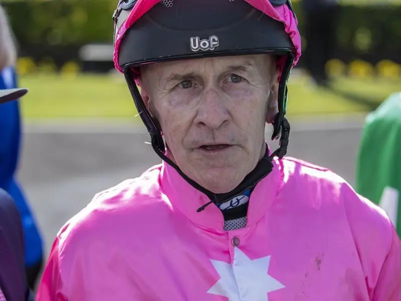 Jeff Lloyd has ridden spring prospect Tyzone in a barrier trial.