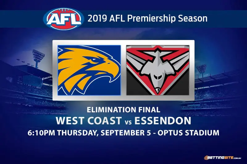 Eagles vs Bombers 2019 AFL finals