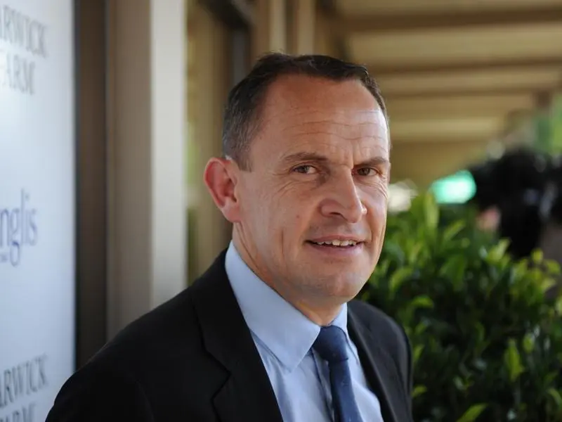 Trainer Chris Waller is looking to win the Coolmore Stud Stakes for a fourth time. chris waller