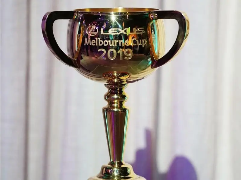 The 2019 Lexus Melbourne Cup trophy