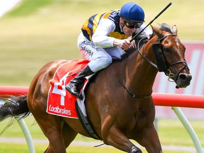 Azuro wins the Sandown Cup.