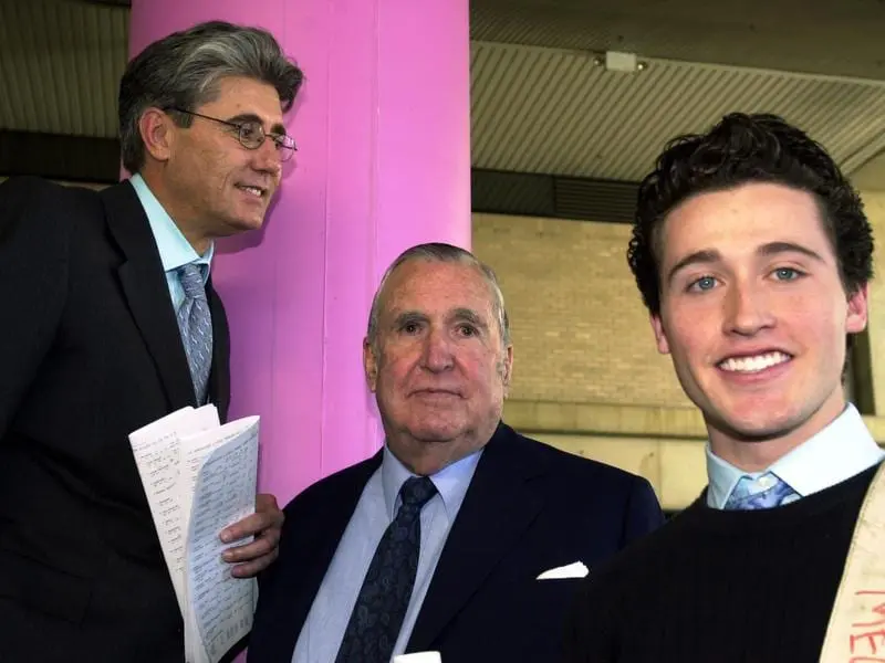 Bill Waterhouse, with son Robbie and grandson Tom.