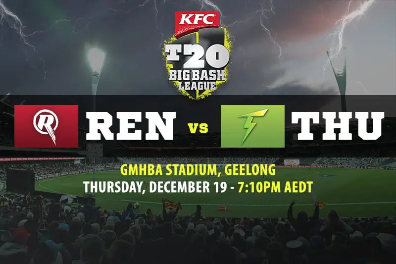 Renegades vs Thunder BBL betting tips