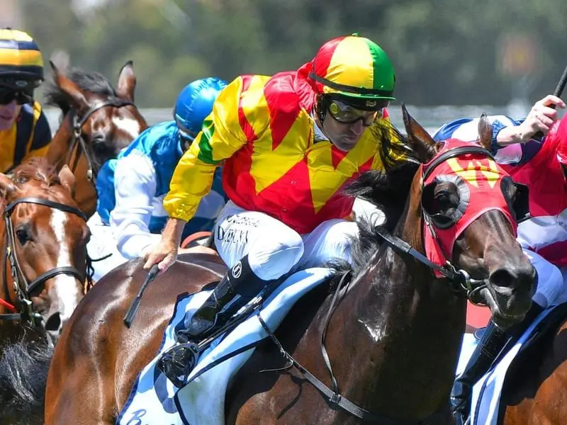 A spell has worked wonders for improving filly Score, a fast-finishing winner at Caulfield. Score wins at Caulfield.