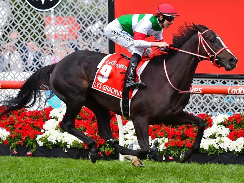 Lys Gracieux winning the Cox Plate.